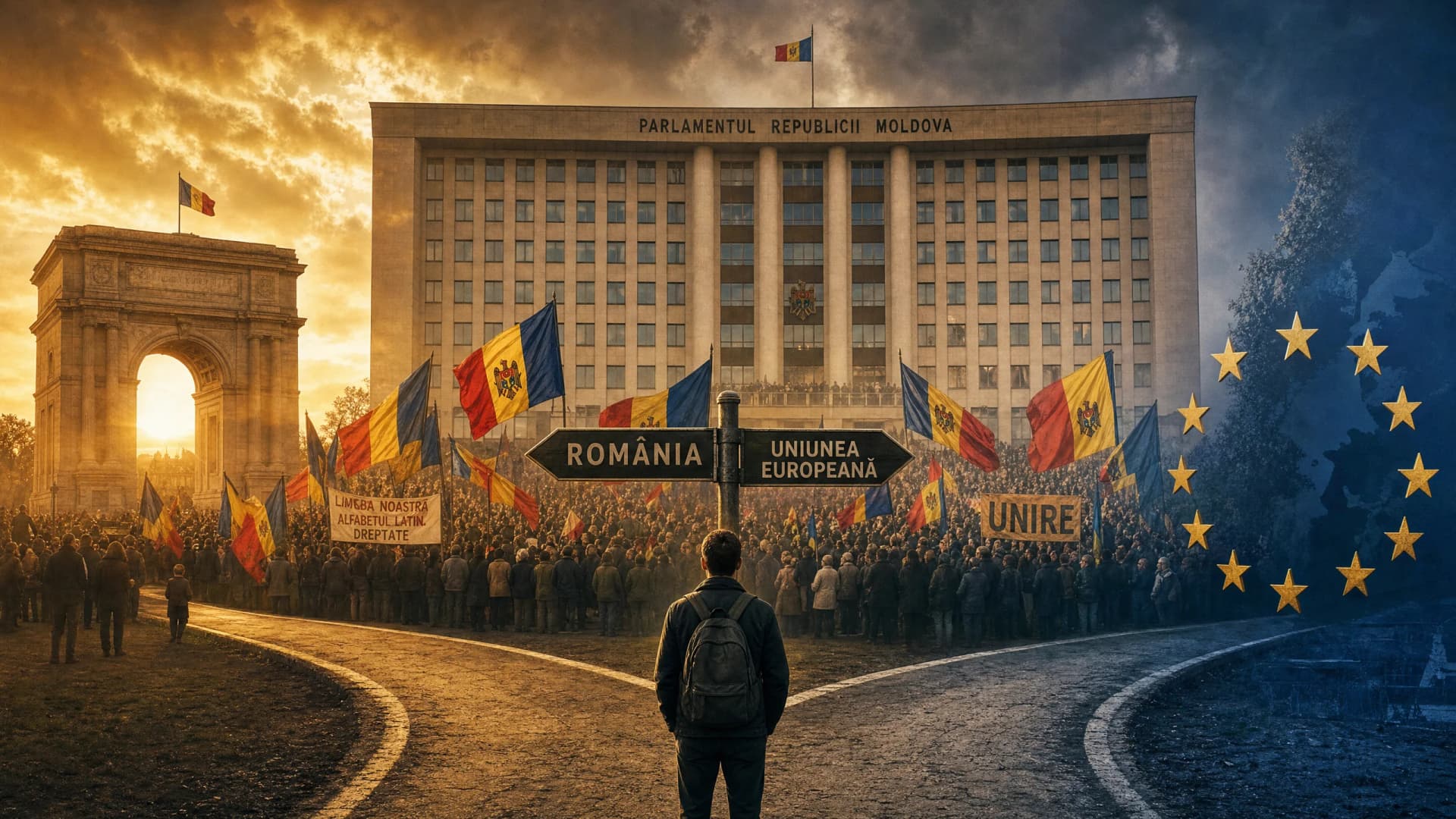 De la 300.000 de oameni în piață la 0,5% din voturi: Ascensiunea și declinul unionismului moldovenesc